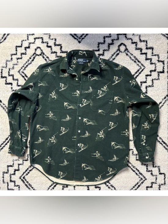Polo Ralph Lauren Other - Vintage 90’s Polo Ralph Lauren Marlowe Ski Button Up Flannel Size Large